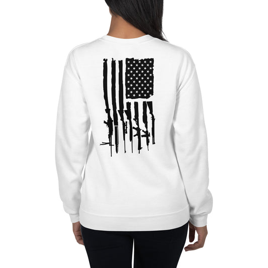 USA Firearm Flag Unisex Sweatshirt