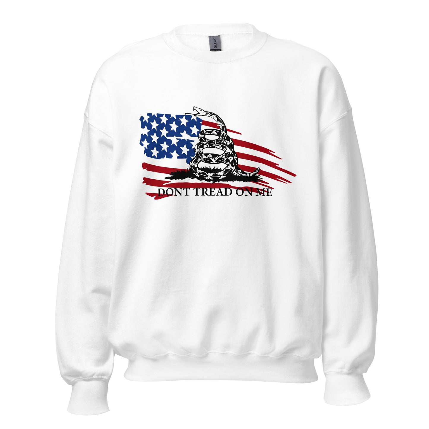 Don't Tread On Me American Flag Edition Unisex Sweatshirt