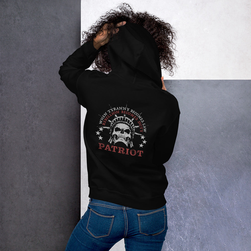 Rebellion Becomes Duty Unisex Hoodie