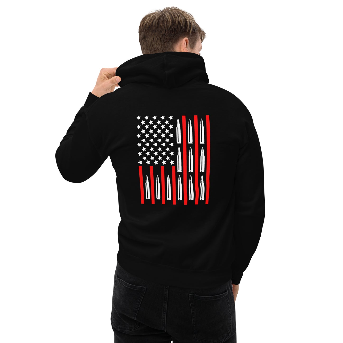 556 Ammo Flag Unisex Hoodie