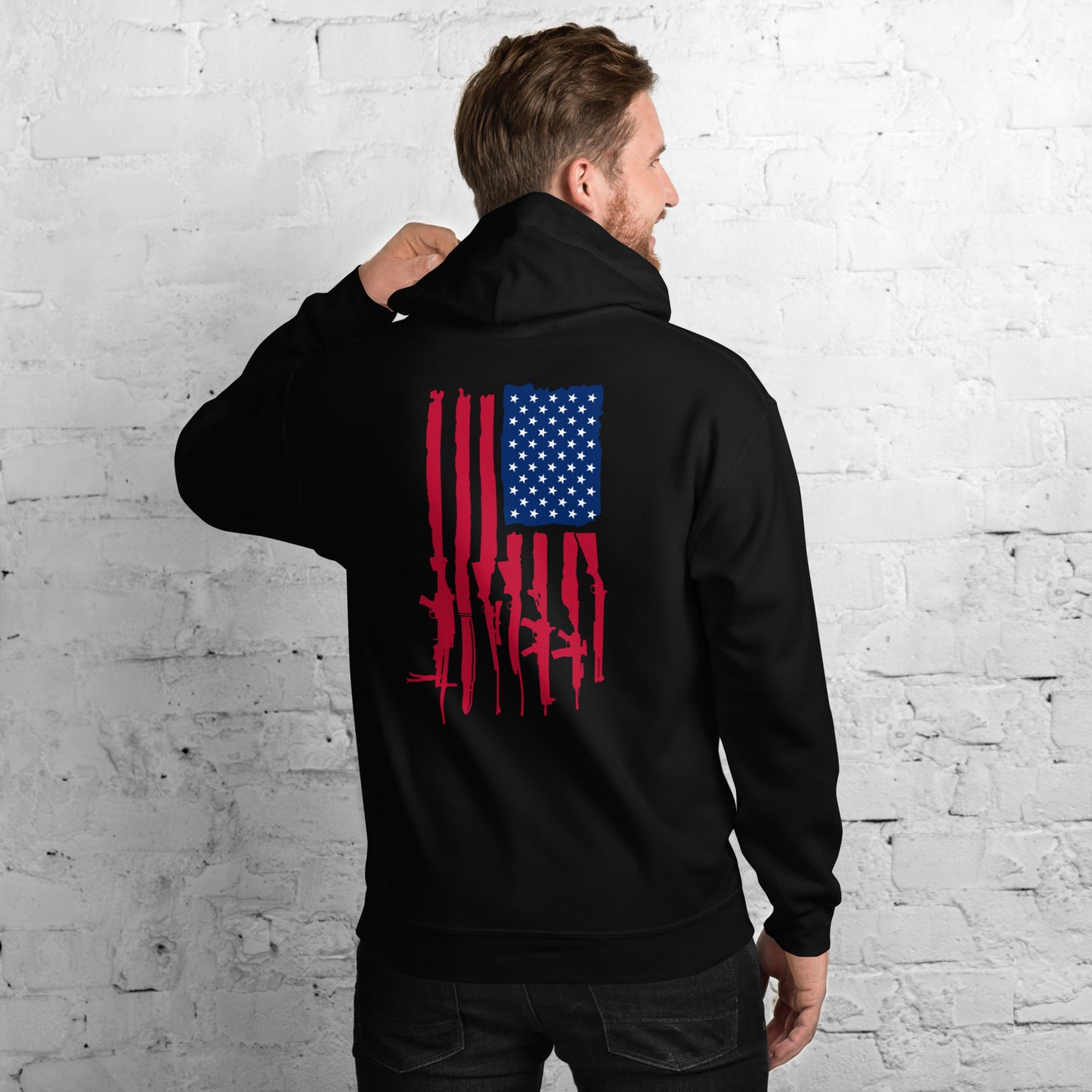 Firearms Flag Unisex Hoodie