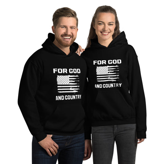 For God and Country Unisex Hoodie