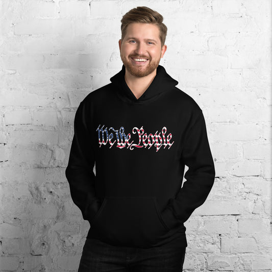 We The People American Flag Unisex Hoodie