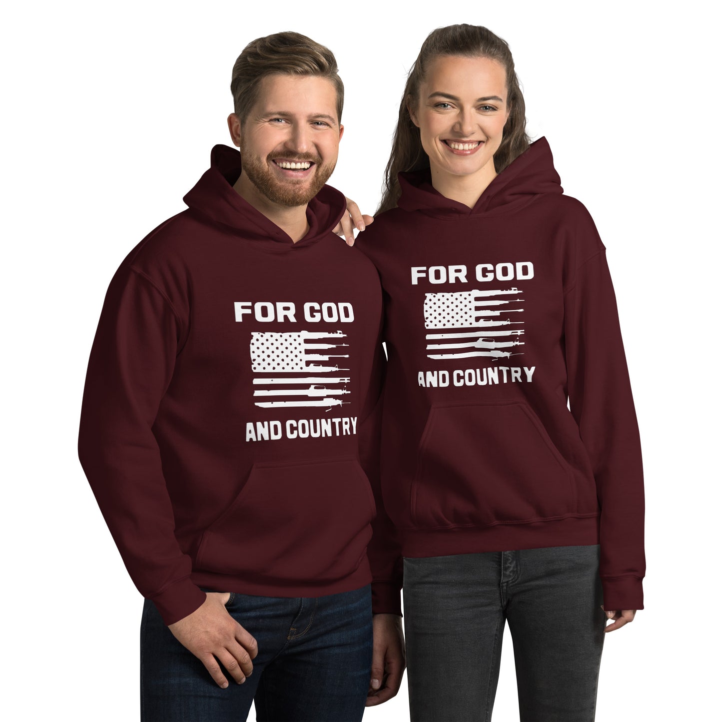 For God and Country Unisex Hoodie