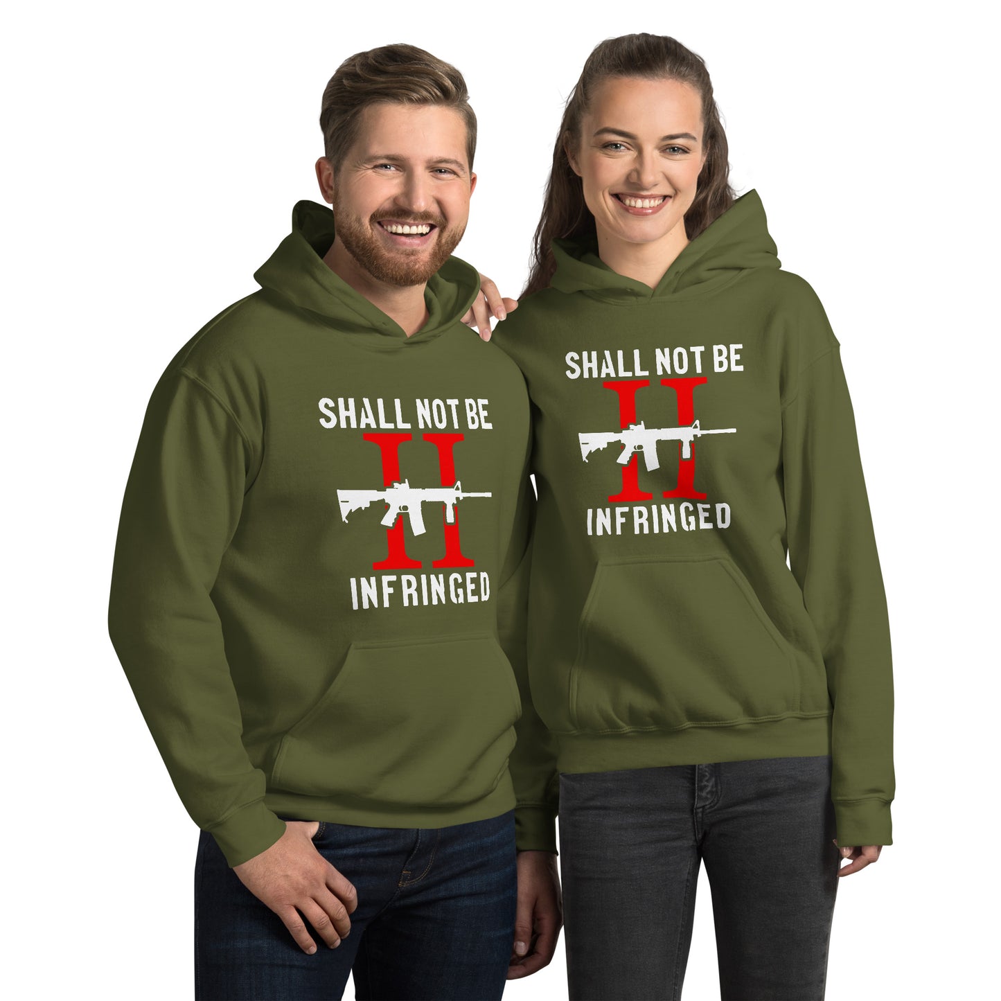 2nd Amendment Shall Not Be Infringed Unisex Hoodie