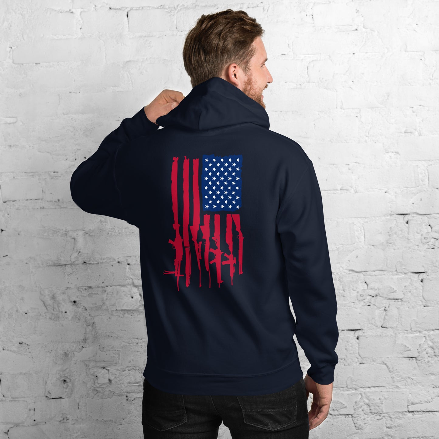 Firearms Flag Unisex Hoodie