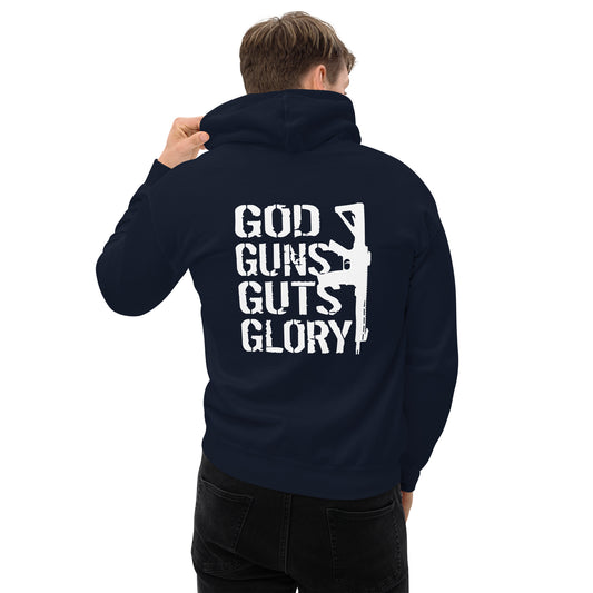 God Guns Guts Glory Unisex Hoodie