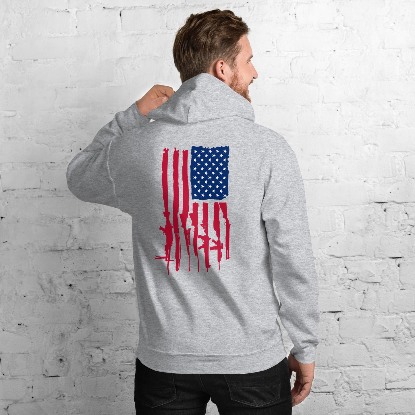 Firearms Flag Unisex Hoodie