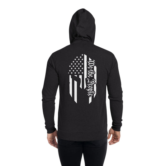 We The People Spartan Head Unisex zip hoodie jacket