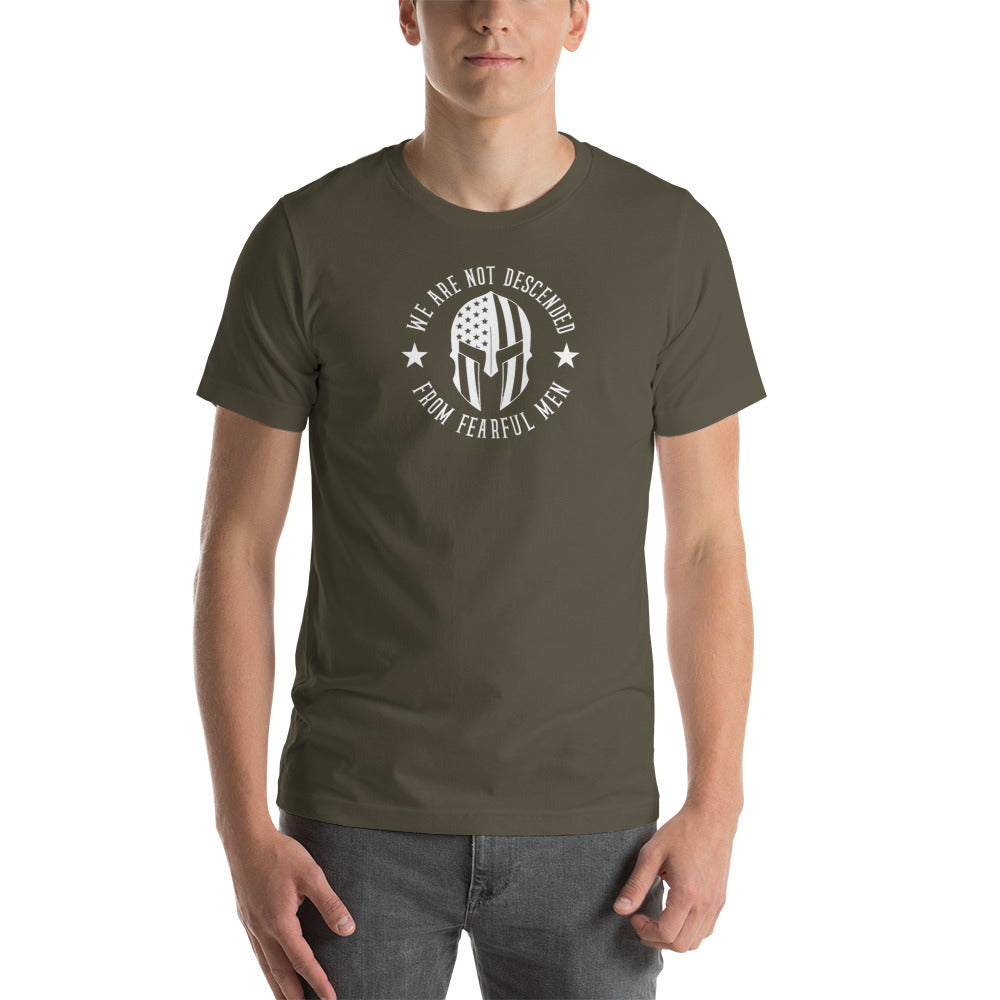 We Are Not Descended From Fearful Men Short-sleeve Unisex t-shirt