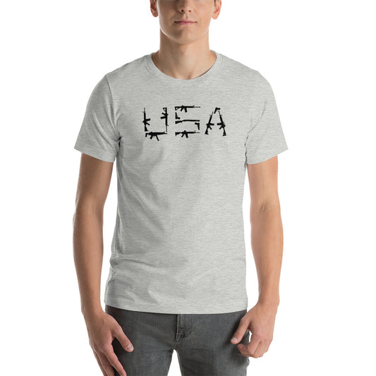 USA Firearm Short-sleeve Unisex t-shirt