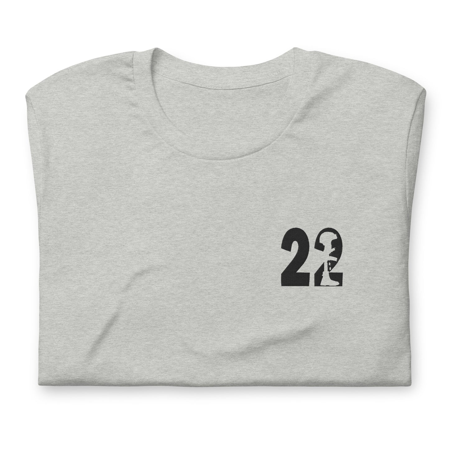 22 A Day End Veteran Suicide Embroidered Unisex t-shirt