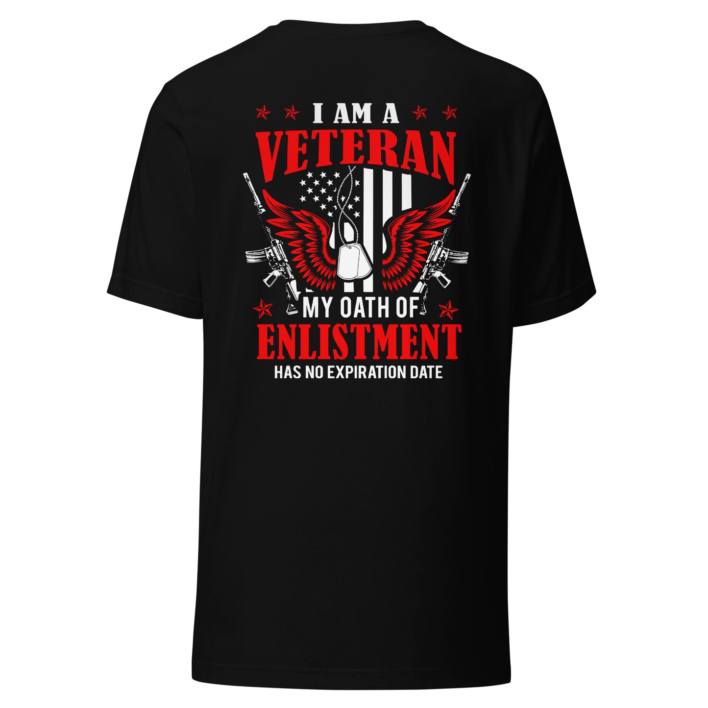 I Am A Veteran My Oath Never Expires Unisex t-shirt