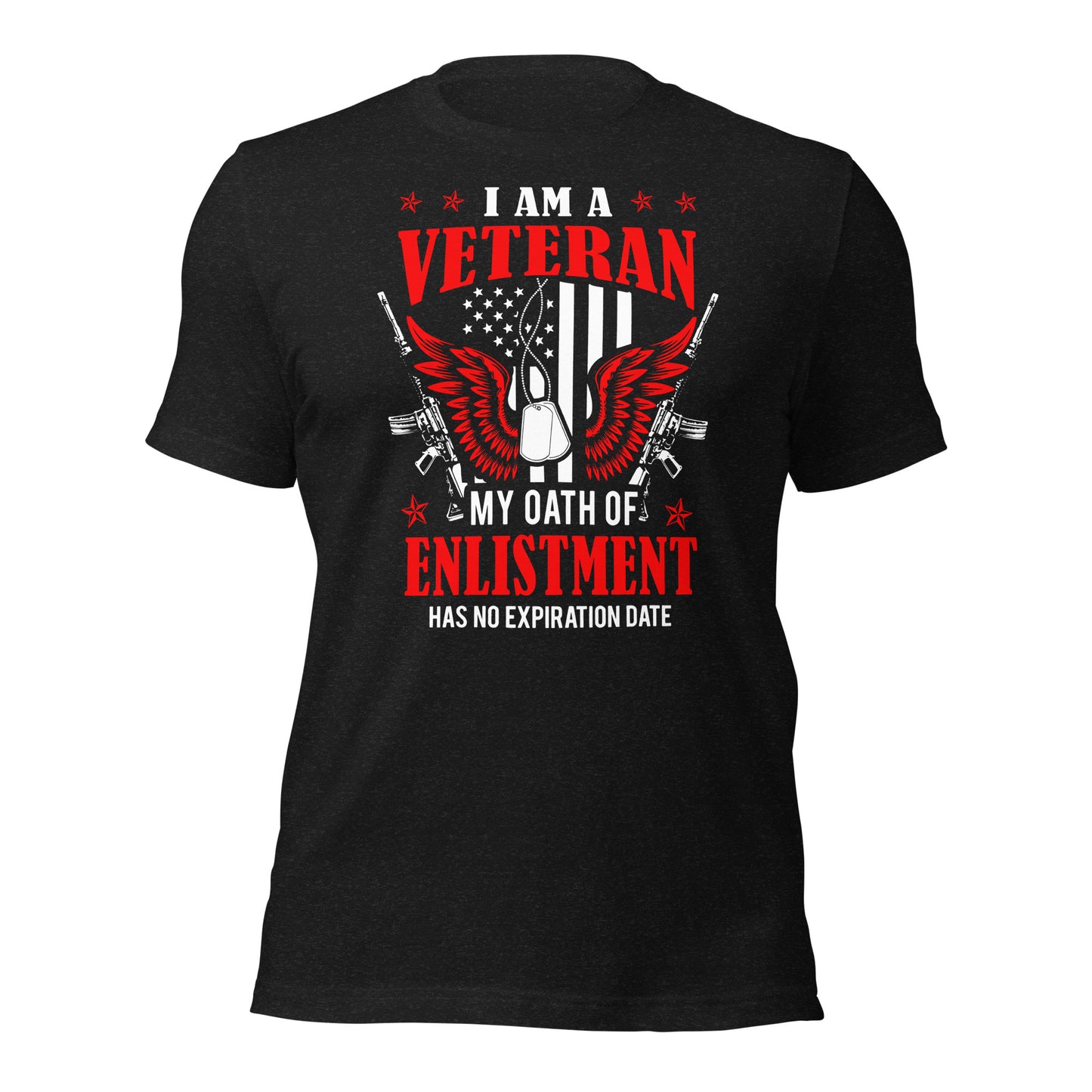 I Am A Veteran, My Oath Never Expires Unisex t-shirt