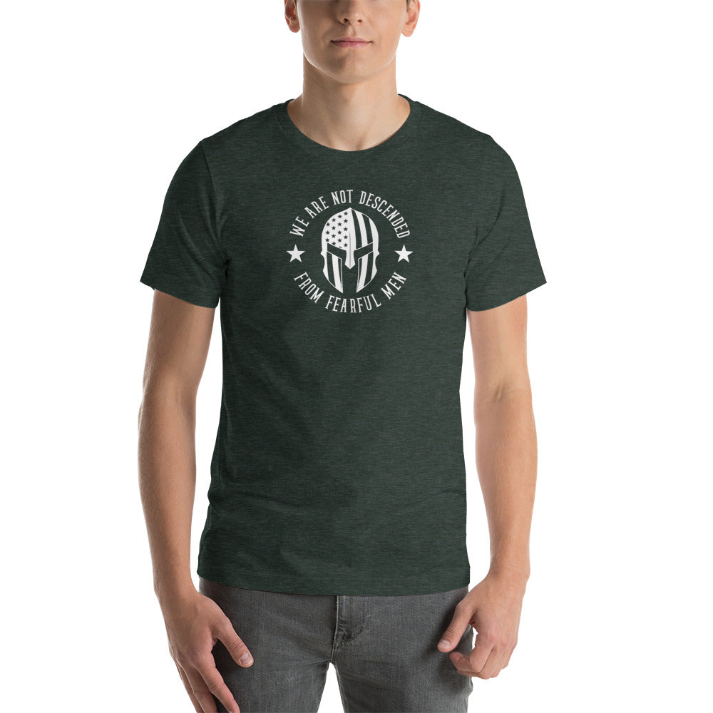 We Are Not Descended From Fearful Men Short-sleeve Unisex t-shirt