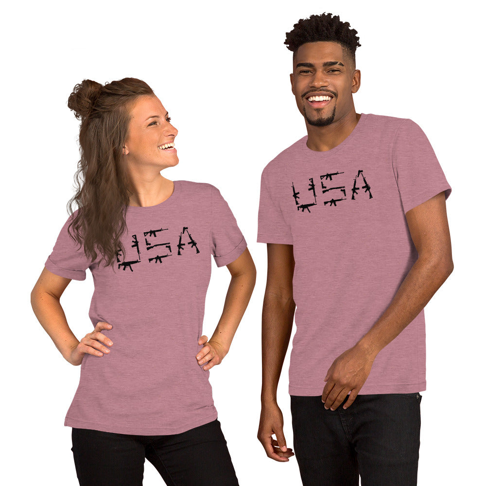 USA Firearm Short-sleeve Unisex t-shirt