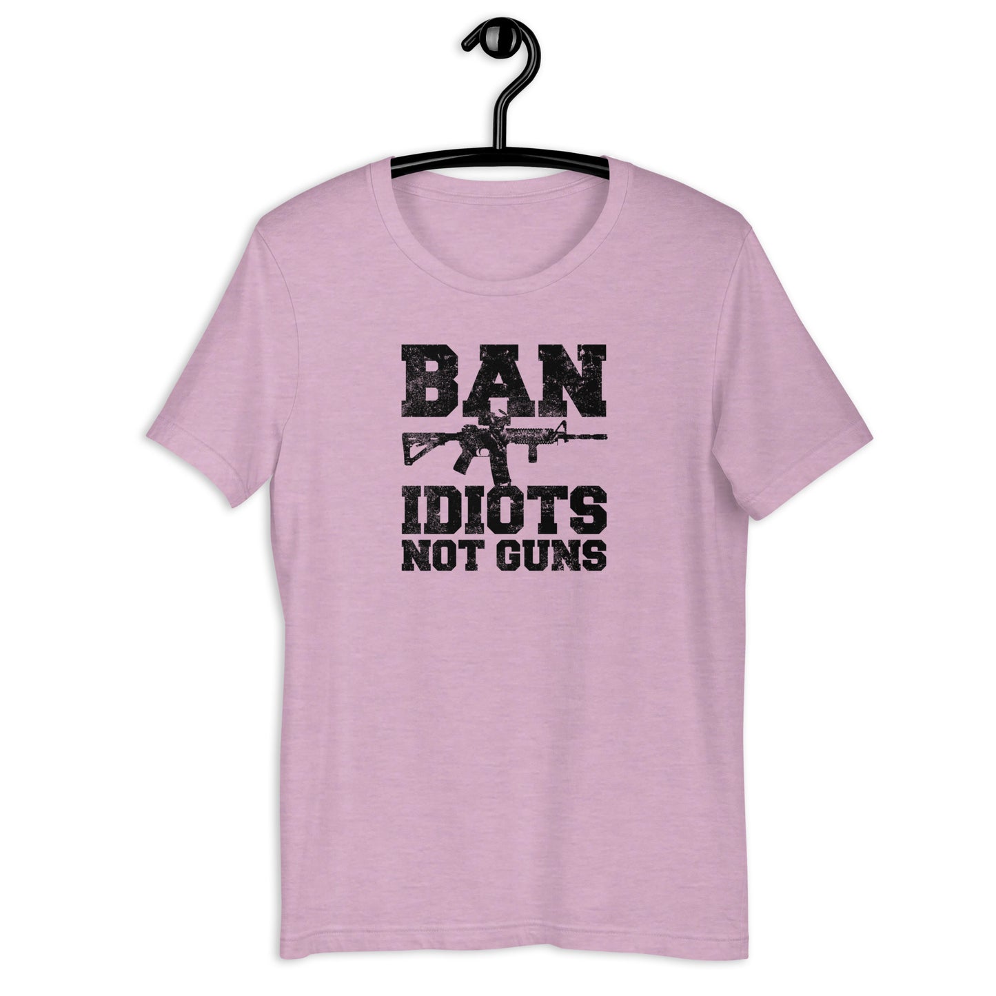 Ban Idiots Not Guns Unisex t-shirt