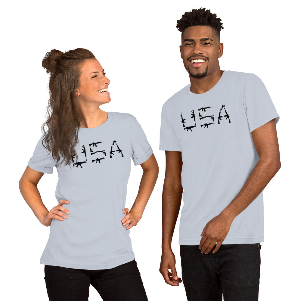 USA Firearm Short-sleeve Unisex t-shirt