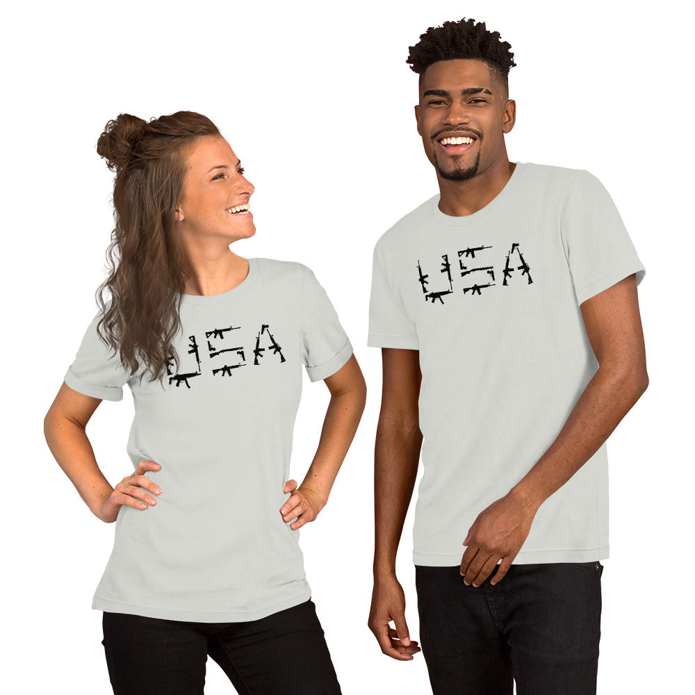 USA Firearm Short-sleeve Unisex t-shirt