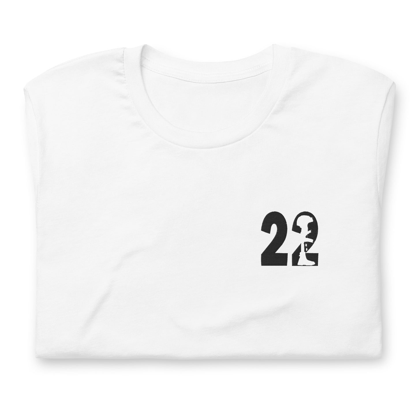 22 A Day End Veteran Suicide Embroidered Unisex t-shirt