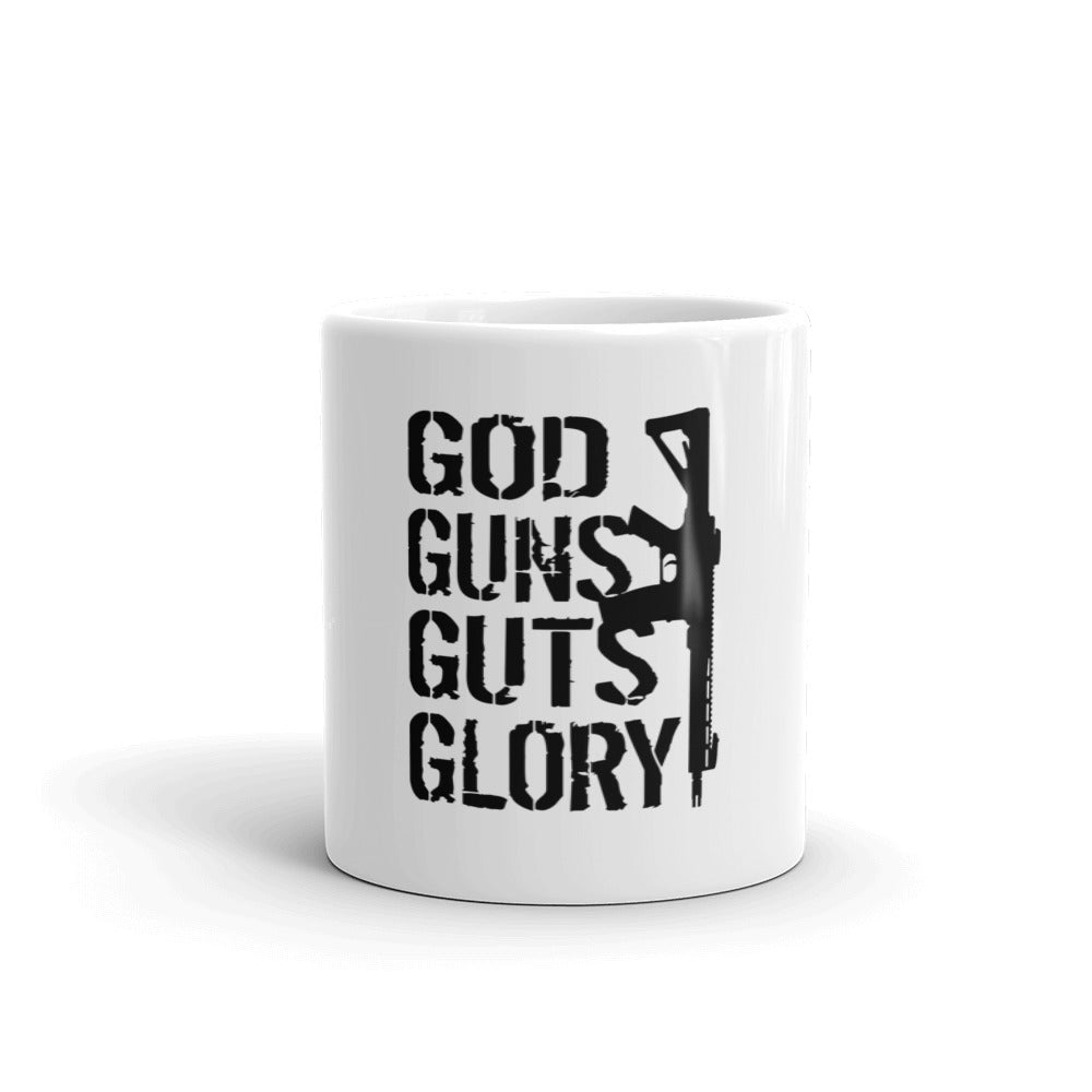 God Guns Guts and Glory Coffee Mug