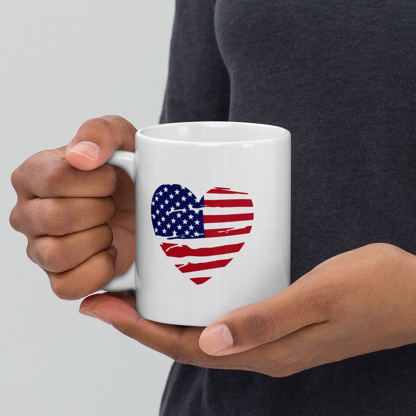 American Heart Coffee Mug