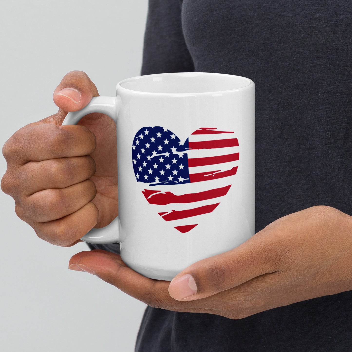 American Heart Coffee Mug