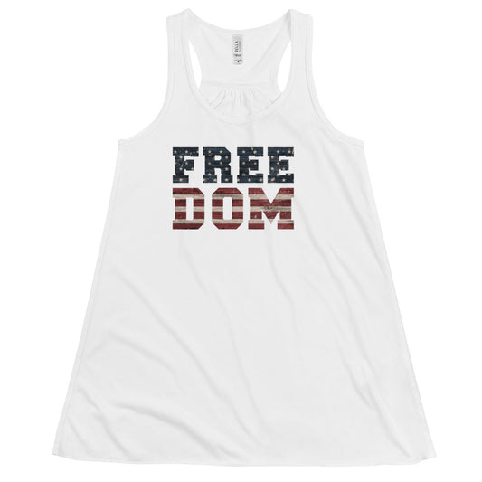 Women's Freedom Flowy Racerback Tank